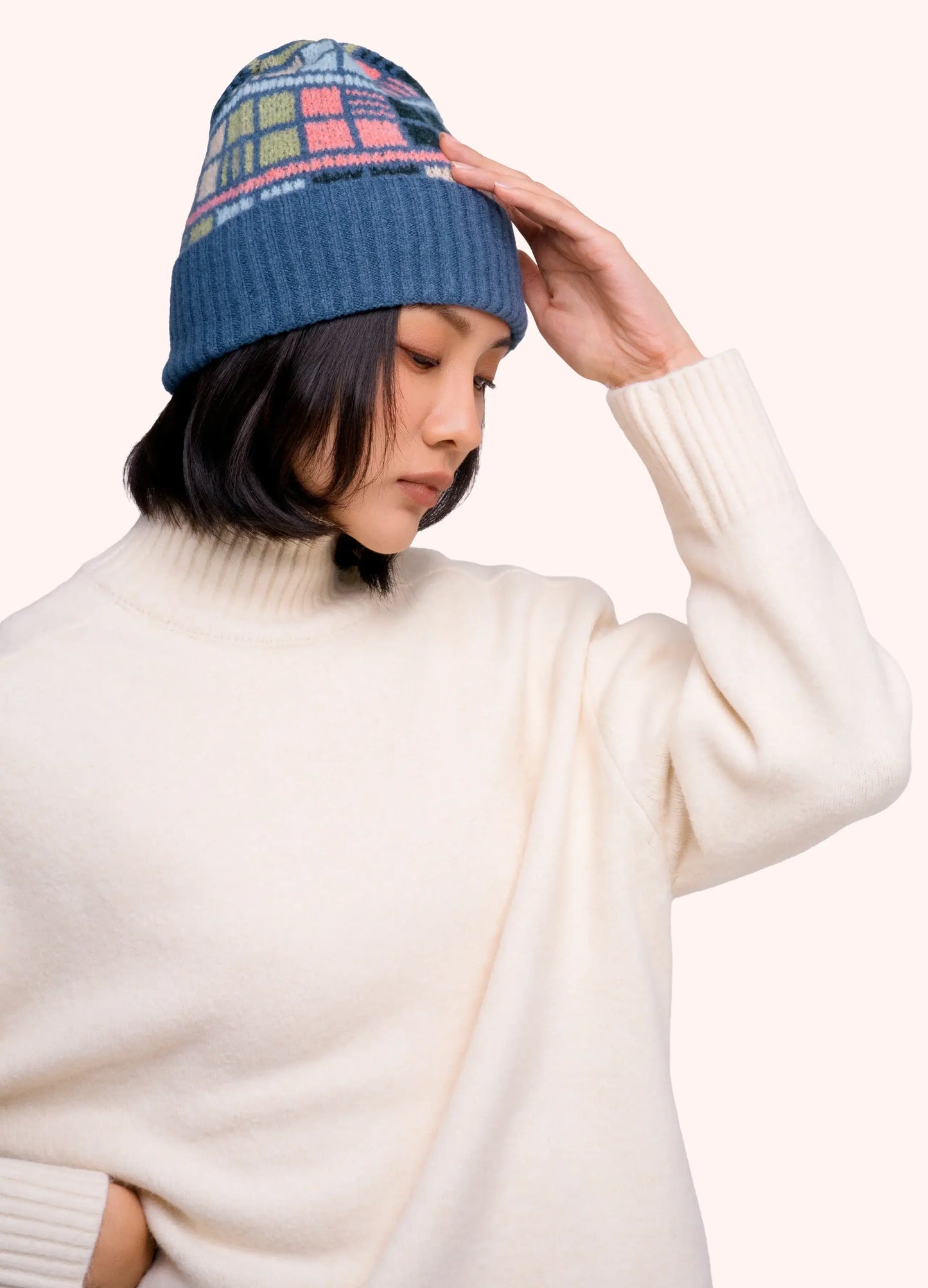 Powder Design Dani Beanie Hat - Denim