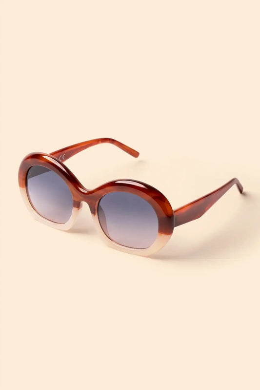 Powder Design Limited Edition Sunglasses - Daria - Mahogany/Petal