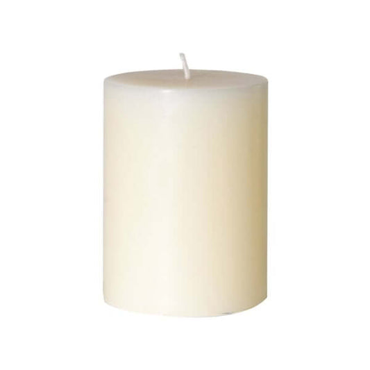 Cream Pillar Candle - 100 X 75mm