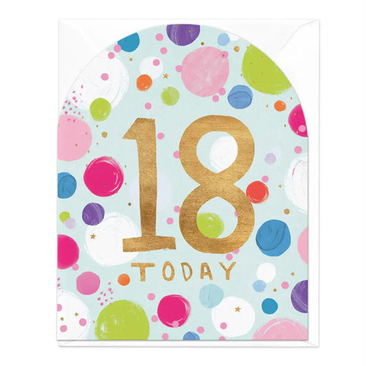 18 Today Birthday Card