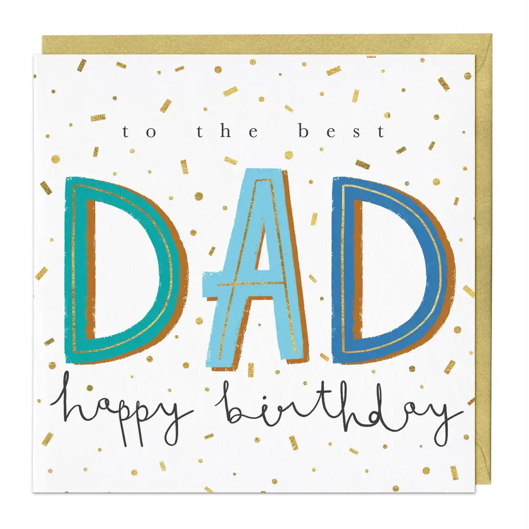 The Best Dad Birthday card