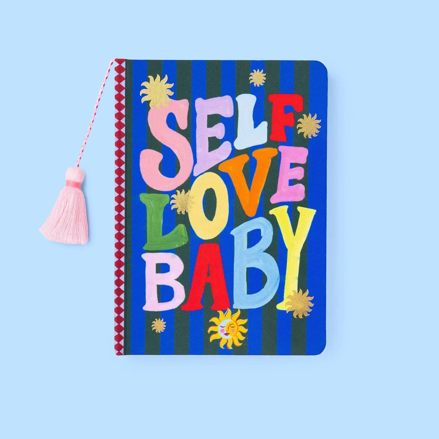 'Self Love Baby' Fabric Covered Journal