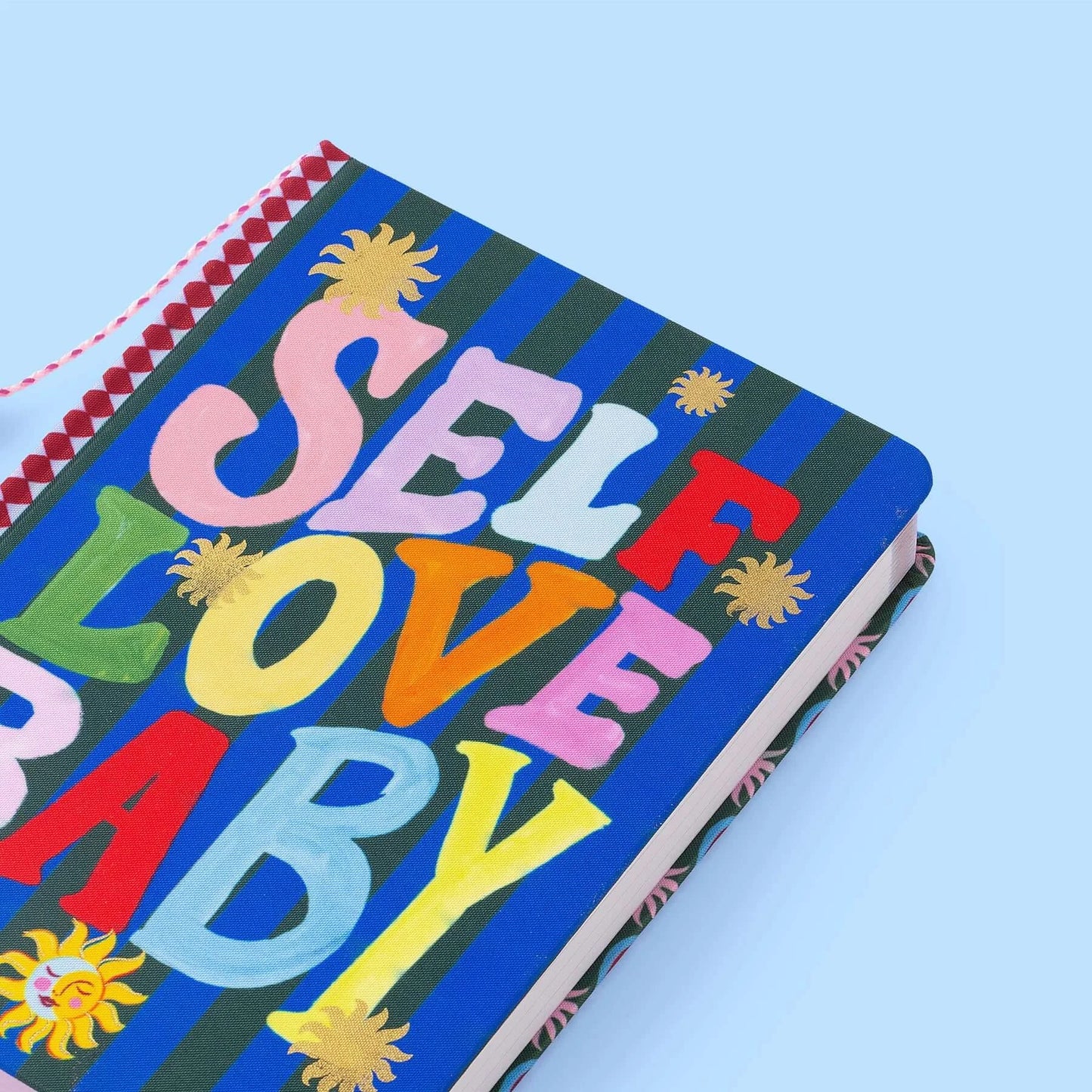 'Self Love Baby' Fabric Covered Journal