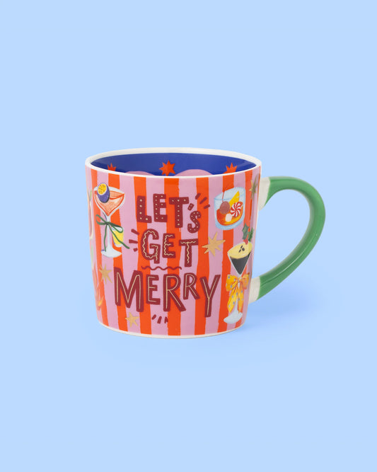 'Let's Get Merry' Mug