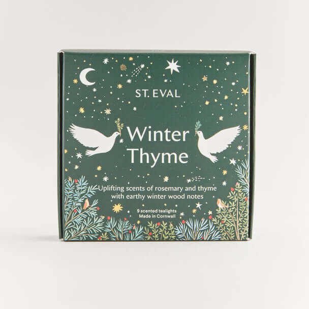 St Eval Artisan Candles - Winter Thyme Scented Christmas Tealights