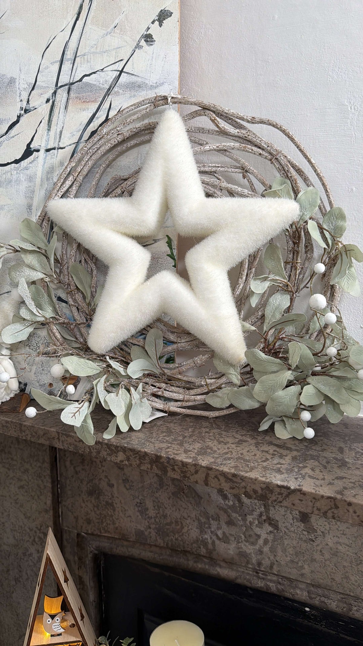 Star Christmas Wreath