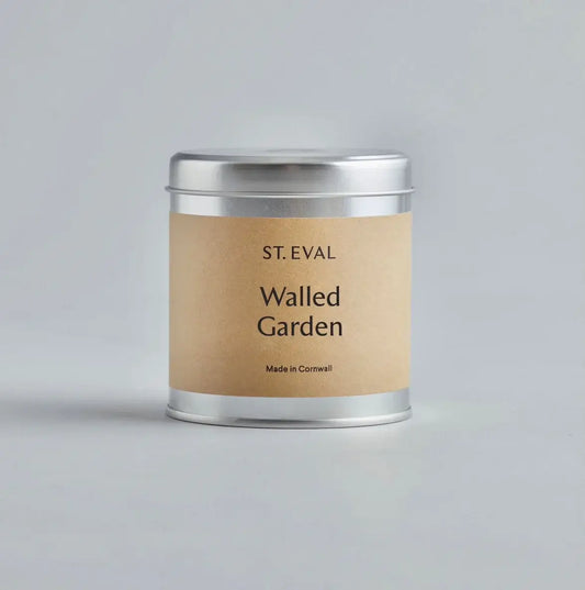 St Eval Artisan Candles - Walled Garden Scented Tin Candle