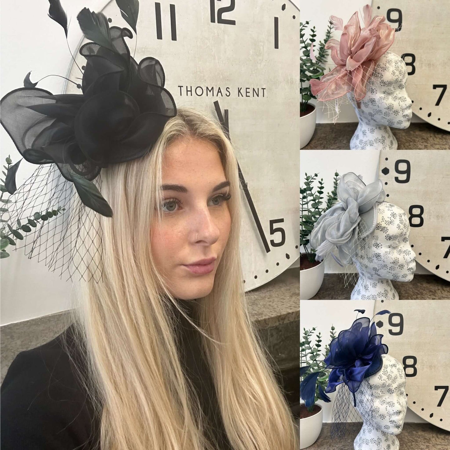 Beatrice Sheen Fascinator Headband