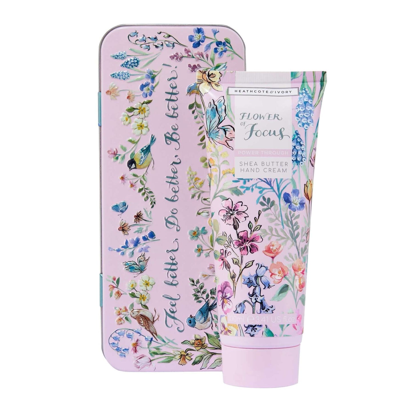 Heathcote & Ivory Flower of Focus Power Through Shea Butter Hand Cream