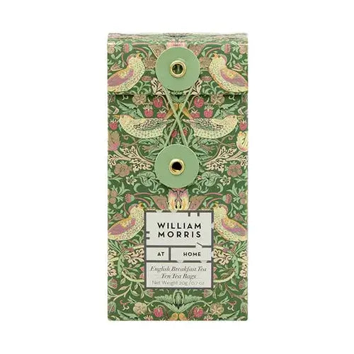 William Morris Box of 10 English Breakfast Tea Sachets