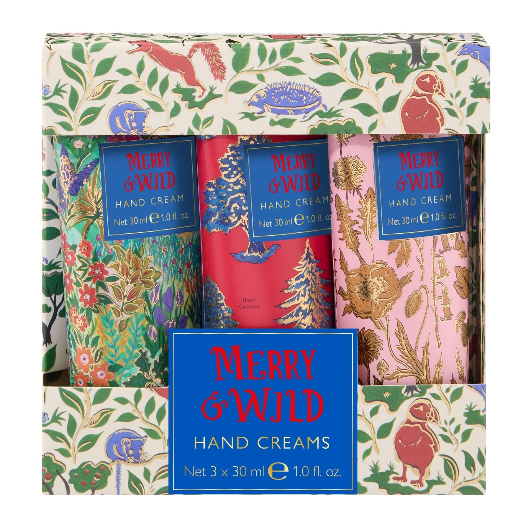 Heathcote & Ivory - Merry and Wild Hand Creams, 3x30ml