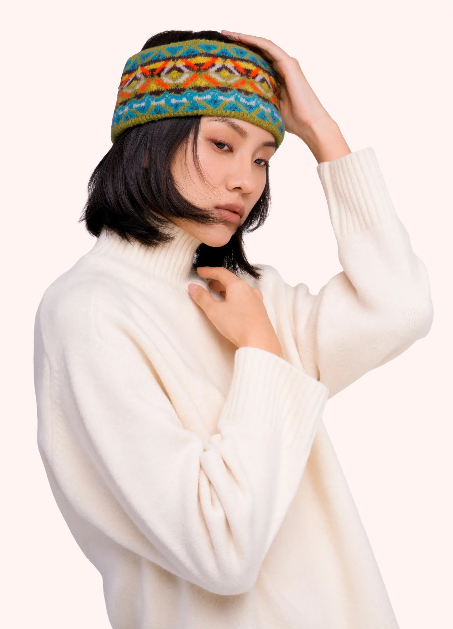 Powder Design Fair Isle Headband - Teal