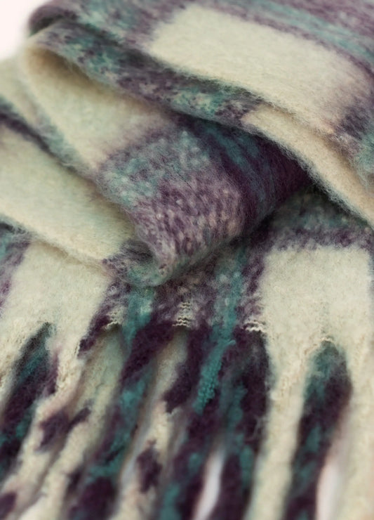 Powder Design Flora Cosy Scarf - Damson