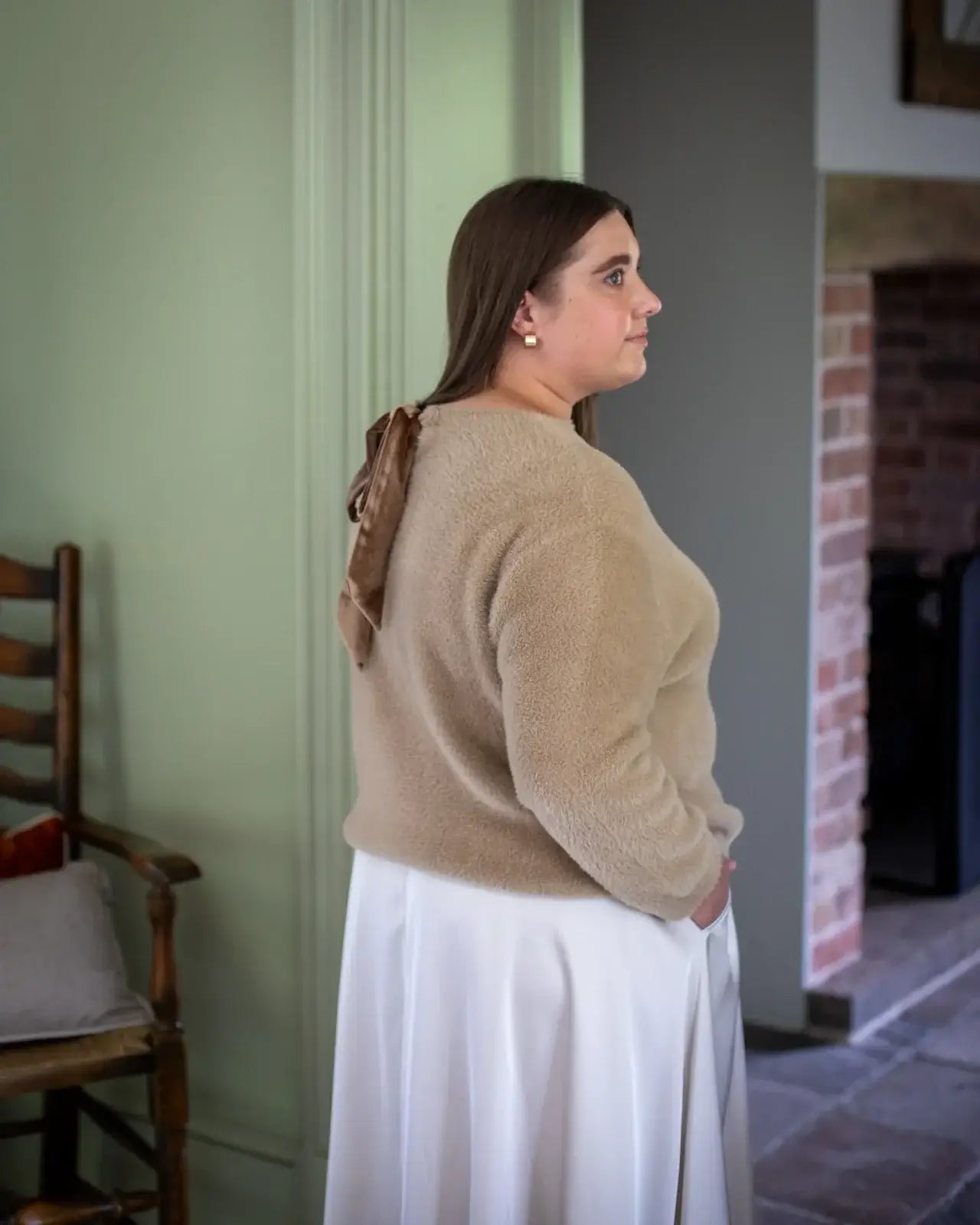 Chalk UK - Ruby Jumper Light Tan