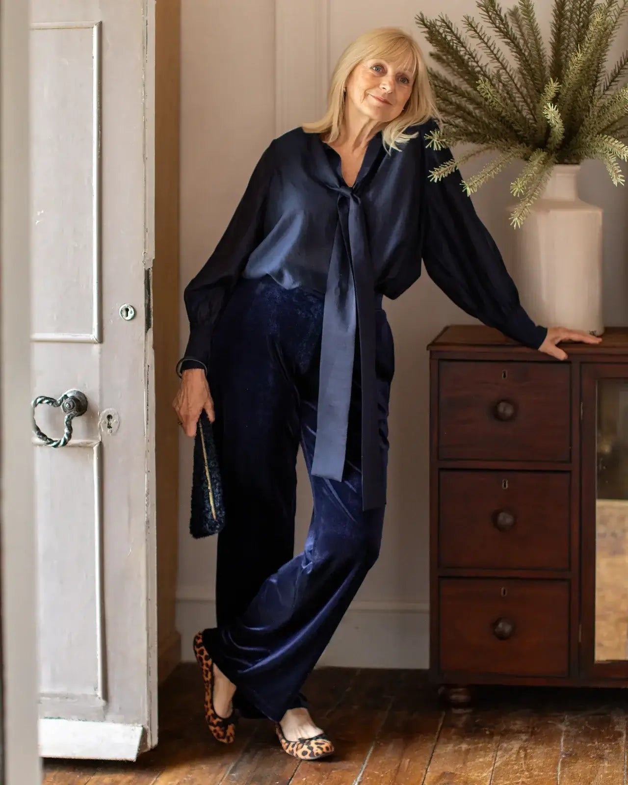 Chalk UK - Frances Shirt Navy