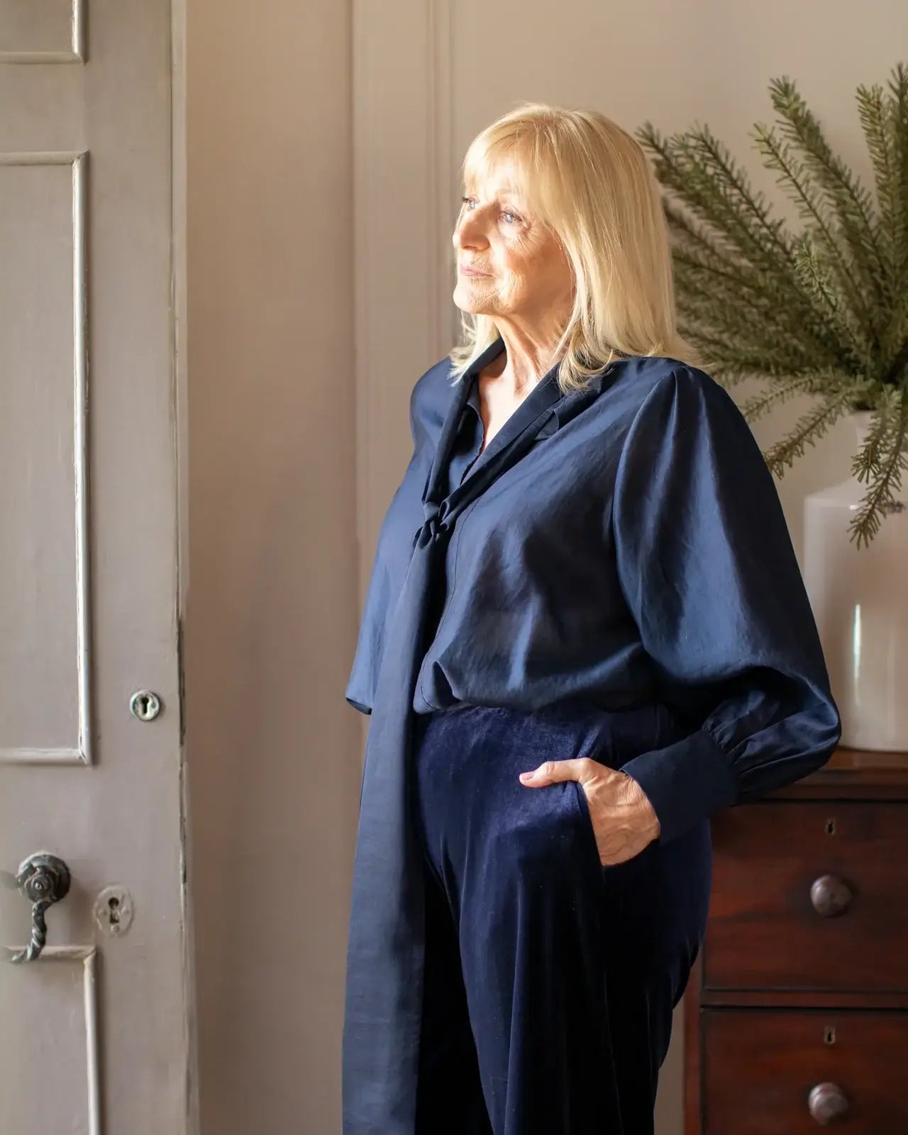 Chalk UK - Frances Shirt Navy