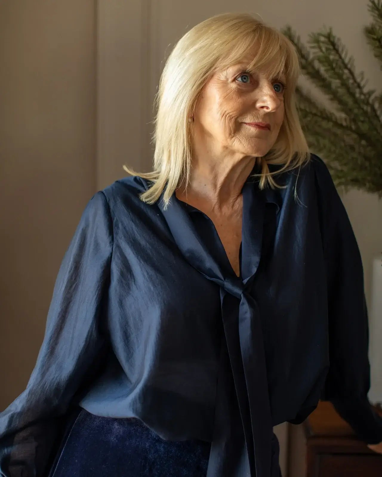 Chalk UK - Frances Shirt Navy