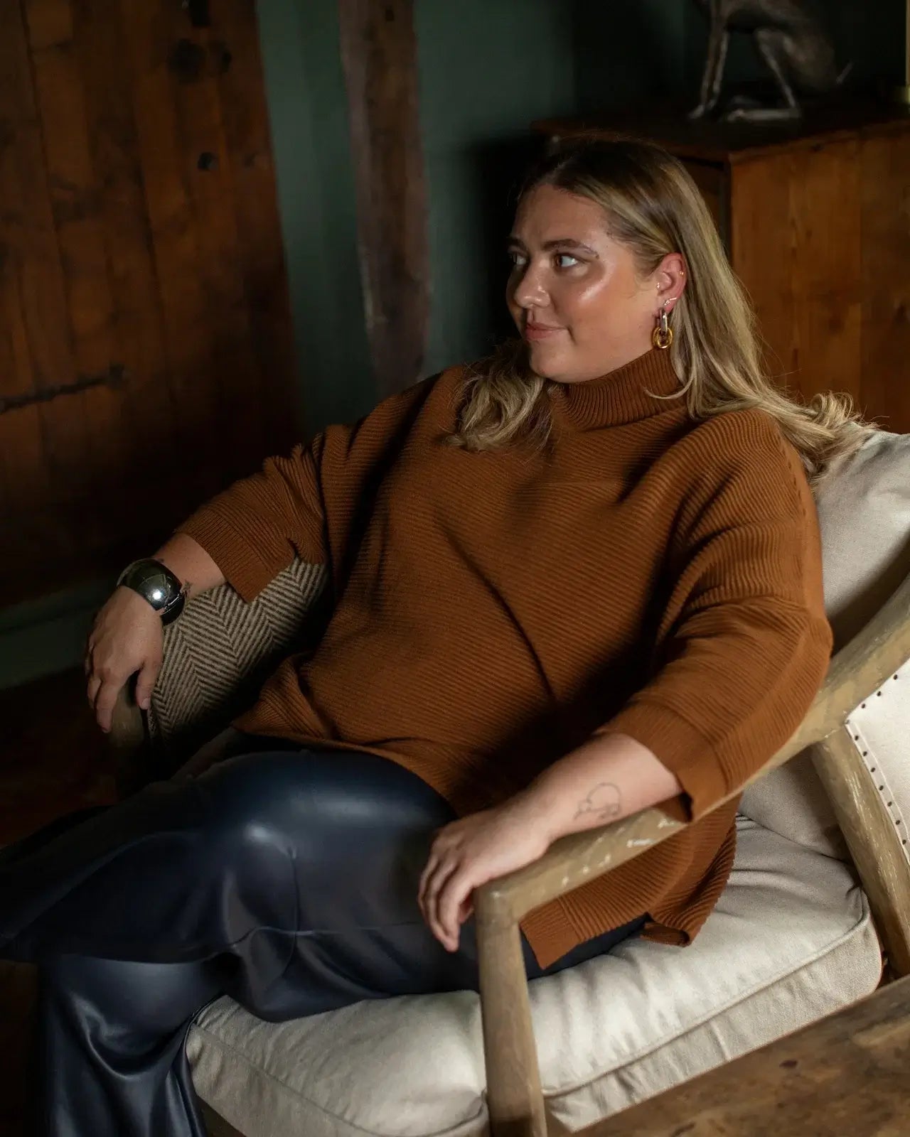 Chalk UK - Vicki Jumper Tobacco