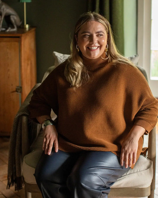 Chalk UK - Vicki Jumper Tobacco
