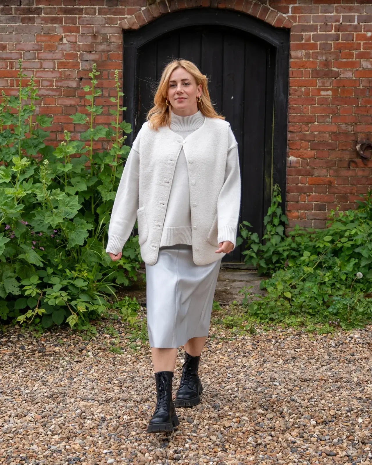 Chalk UK - Cleo Gilet Off White