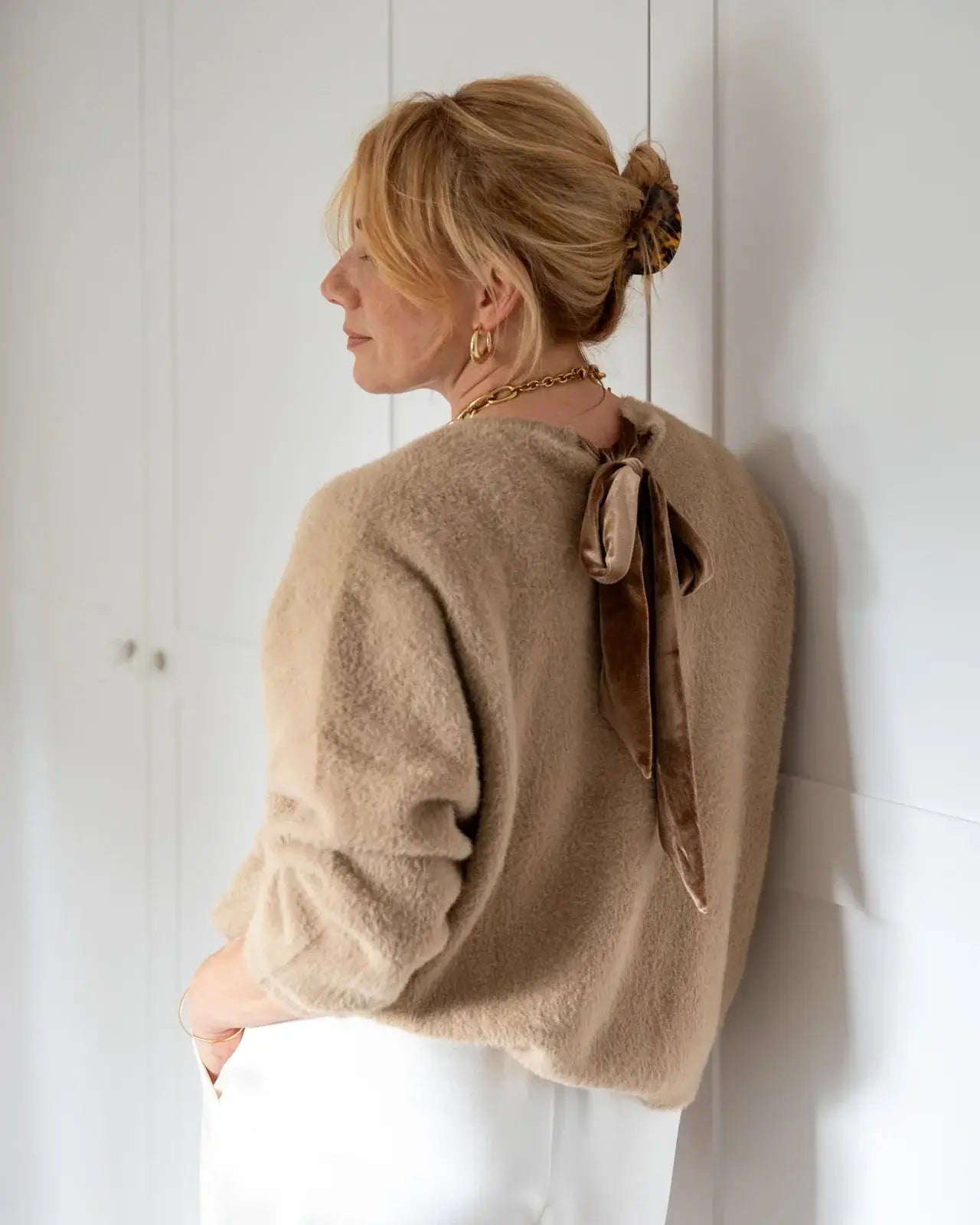 Chalk UK - Ruby Jumper Light Tan