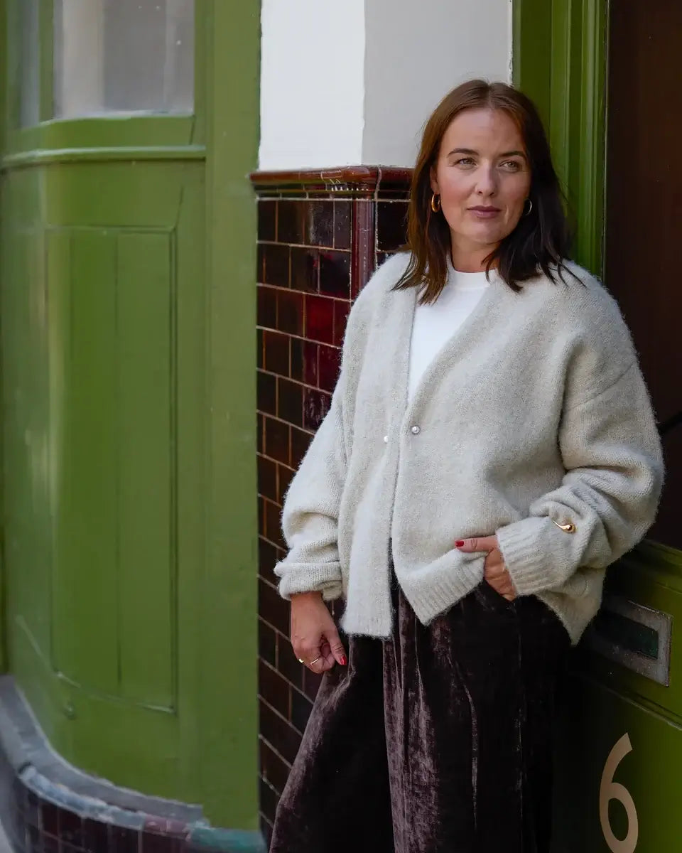 Chalk UK - Grace Cardigan - Oyster
