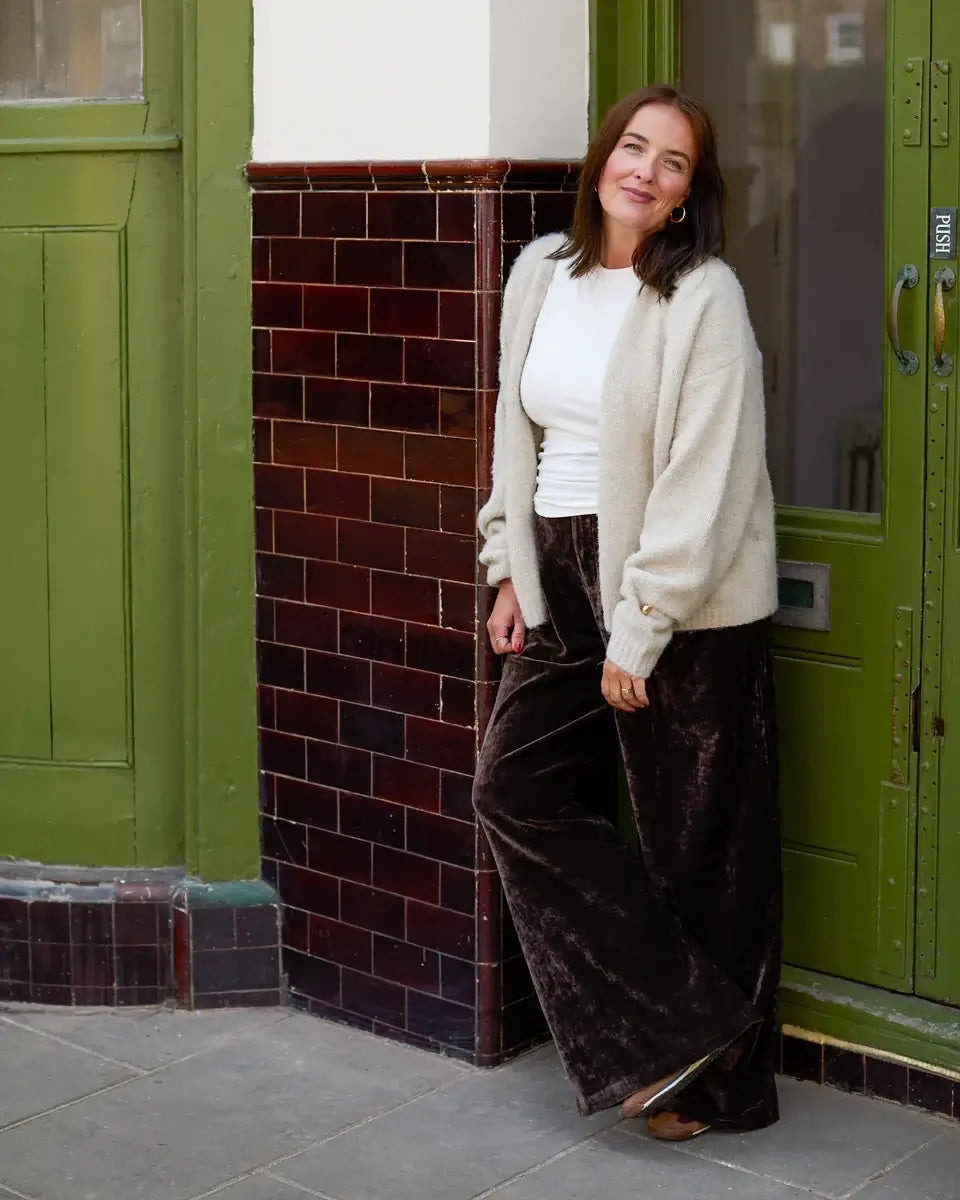Chalk UK - Grace Cardigan - Oyster