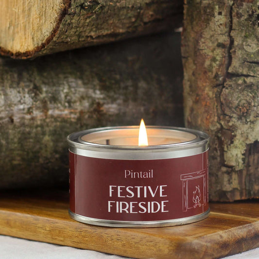 Pintail Candles - Festive Fireside Paint Pot