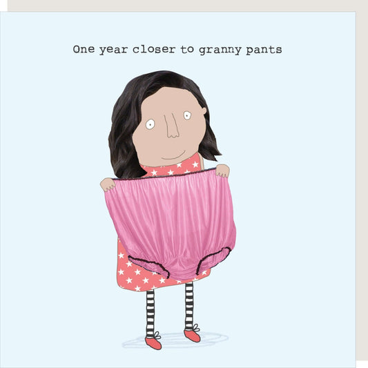 'Granny Pants' Novelty Card