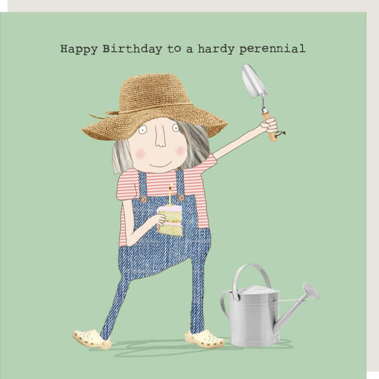 'Hardy Perennial' Novelty Card