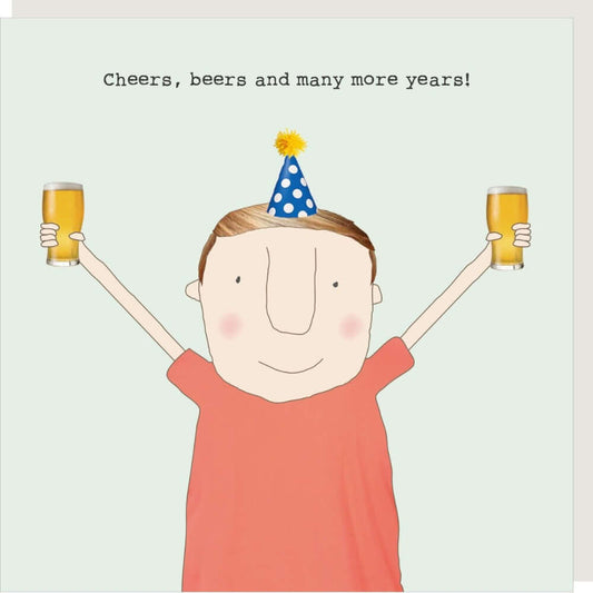 'Cheers Beers' Novelty Card