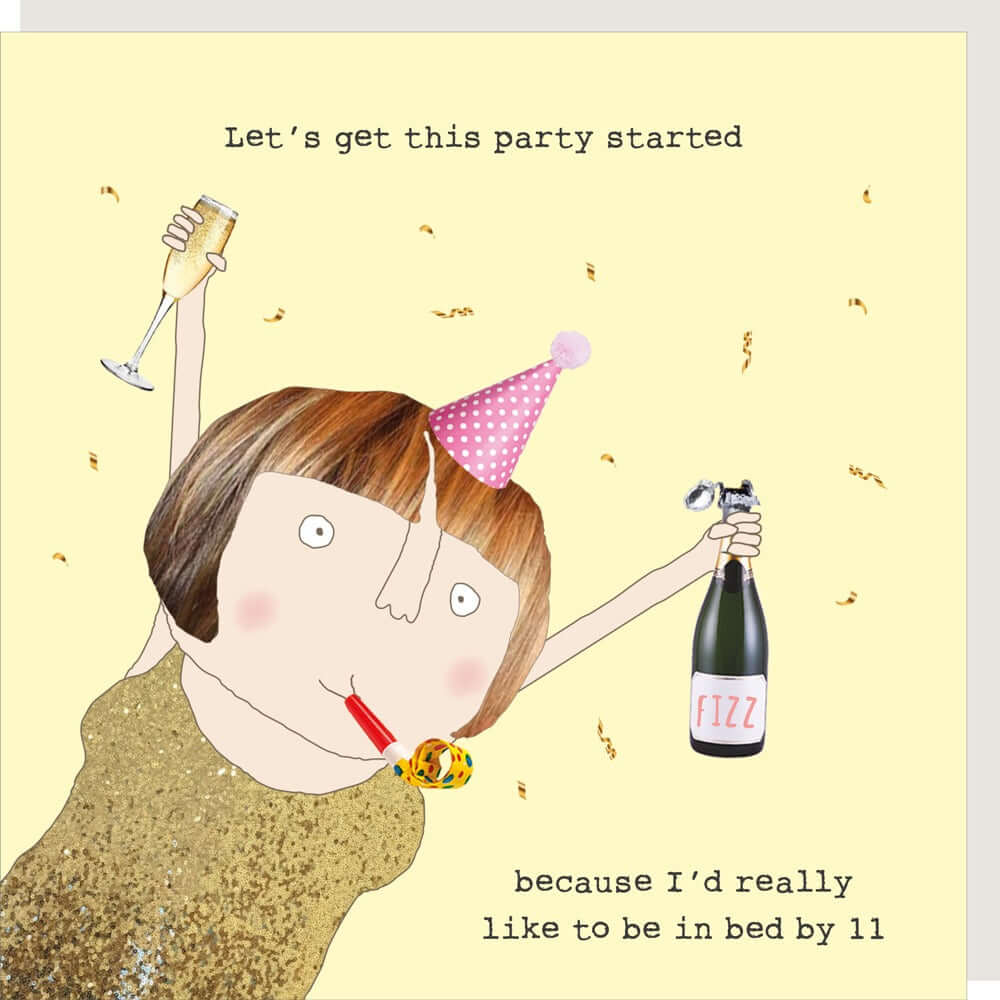 Party Started' Novelty Card