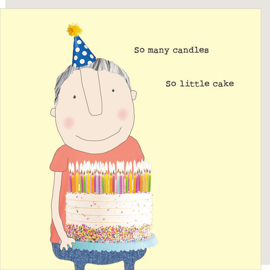 'Candles' Novelty Card