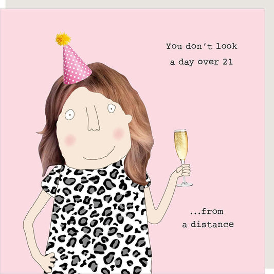 'Distance' Novelty Card