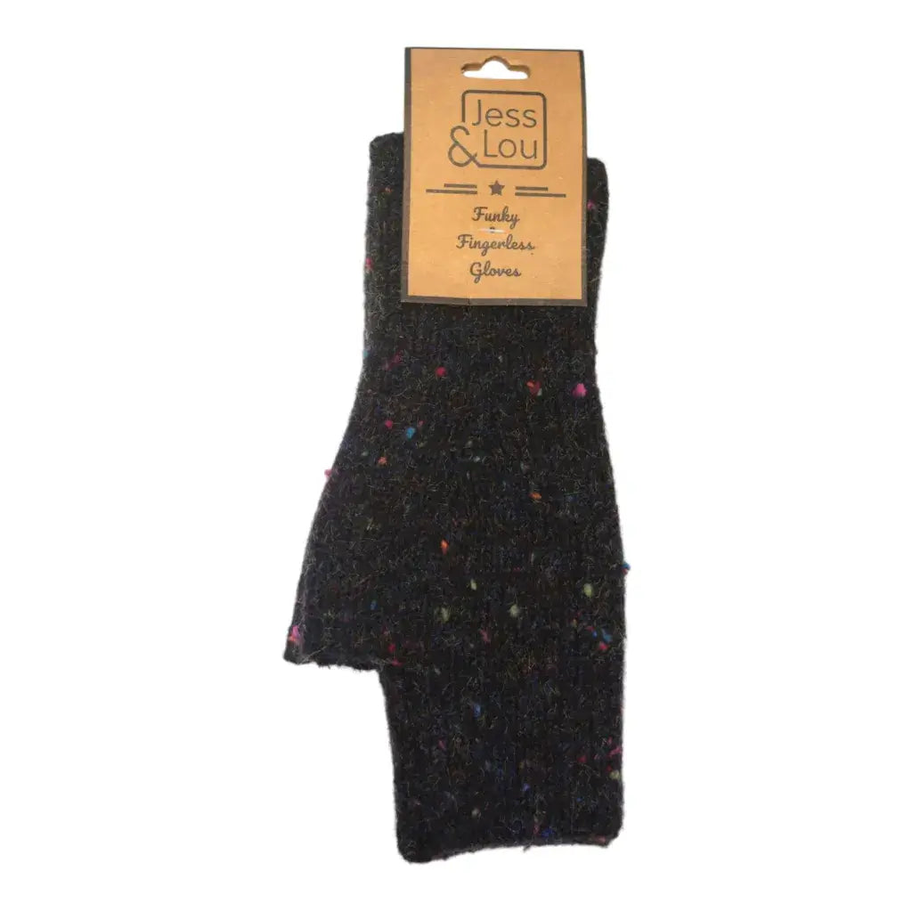 Jess & Lou - Speckle Cosy Fingerless Gloves