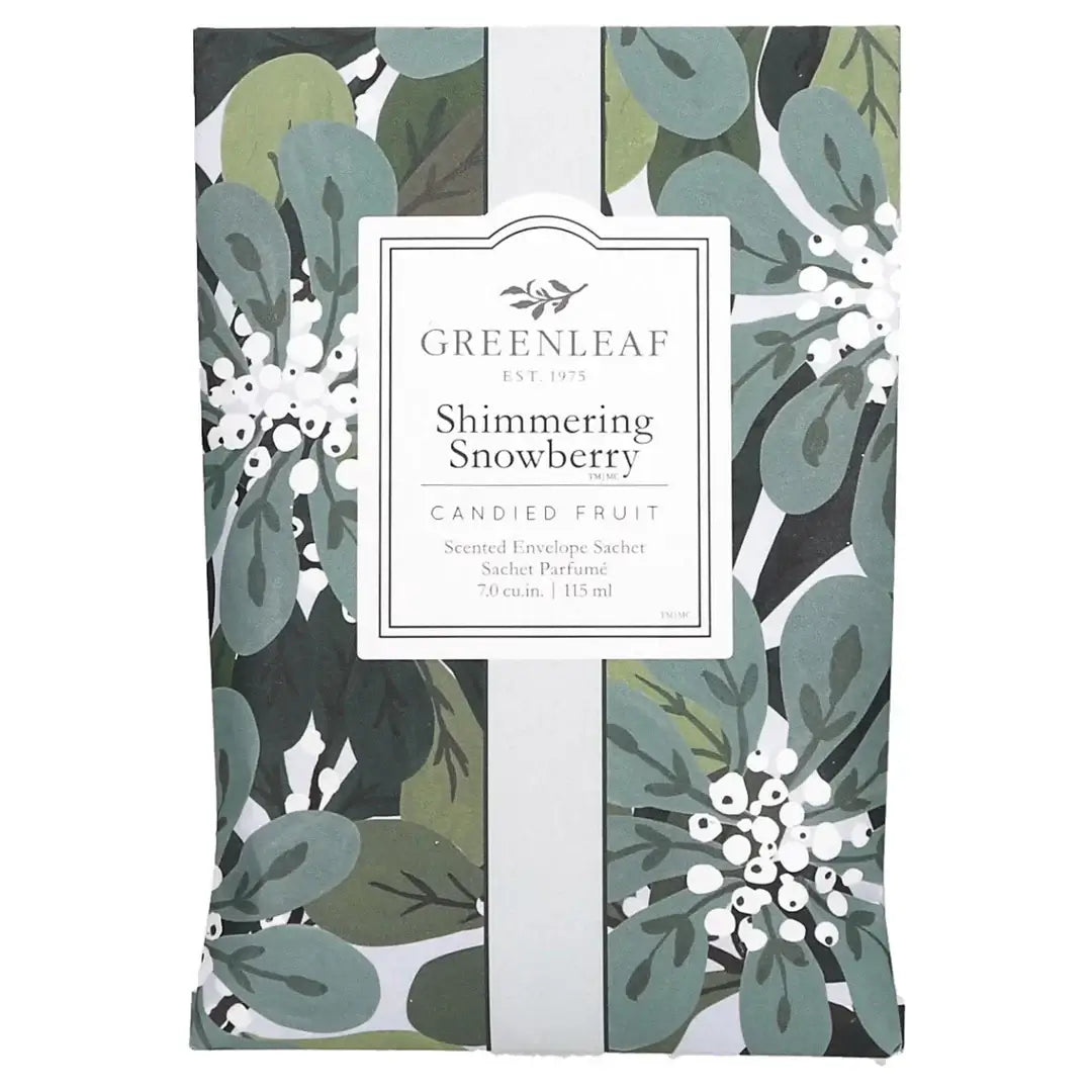 Greenleaf 'Shimmering Snowberry' Scented Room Sachet