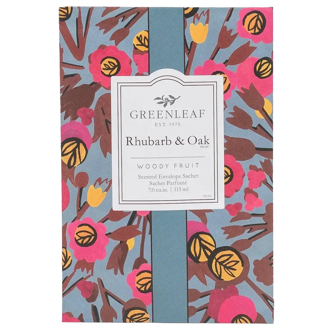 Greenleaf 'Rhubarb & Oak' Scented Room Sachet