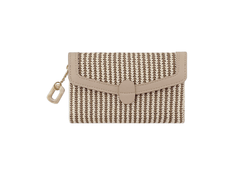 Woven Stripe Ladies Purse