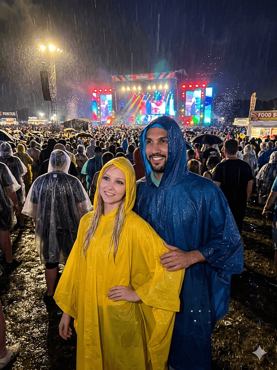 Festival Poncho Raincoat
