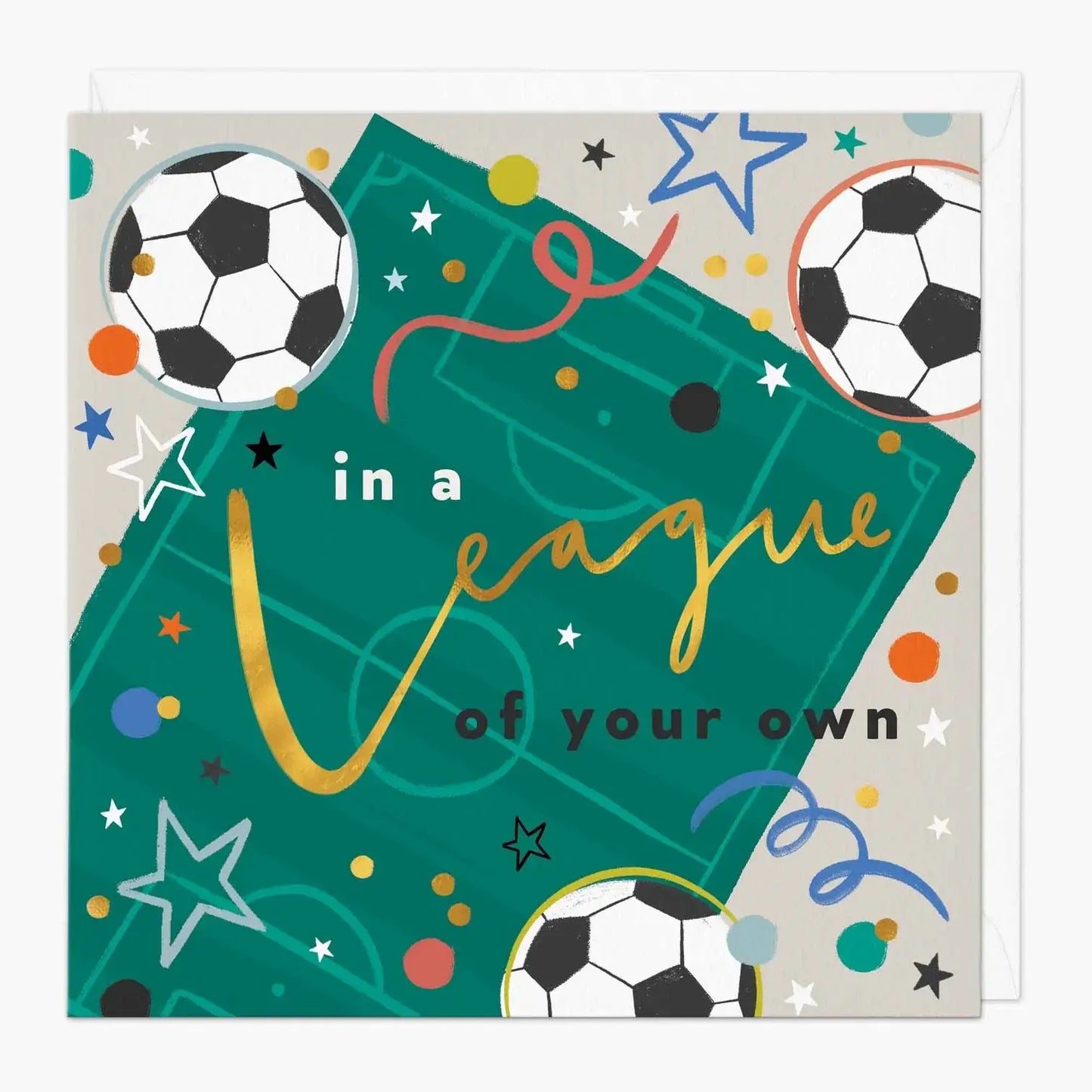 League Of Your Own Birthday Card