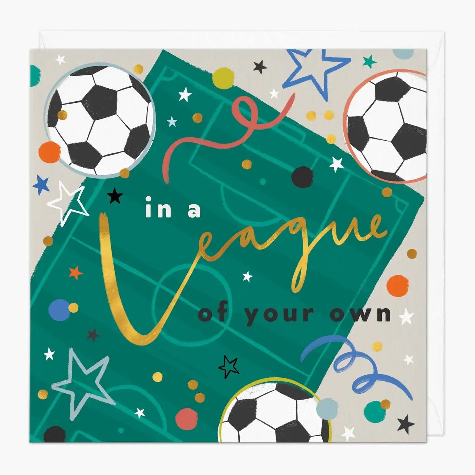 League Of Your Own Birthday Card