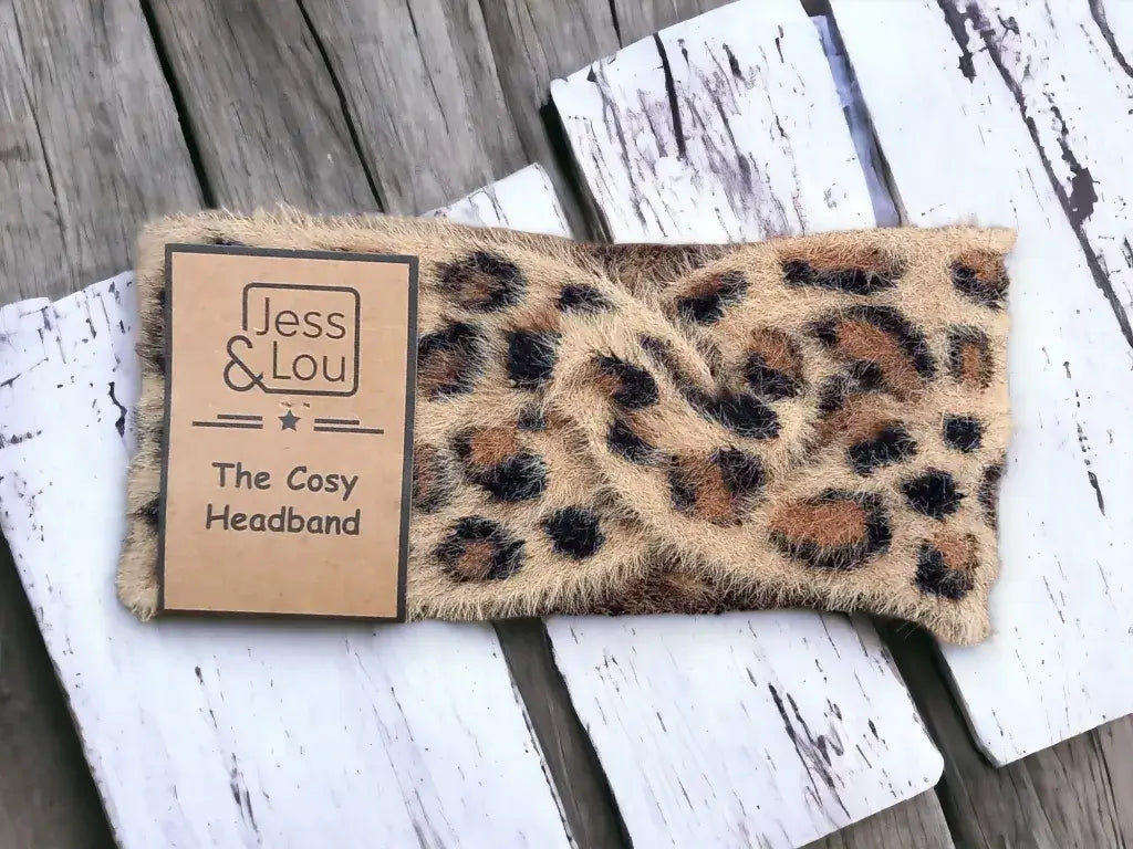 Jess & Lou - Cosy Animal Print Headband