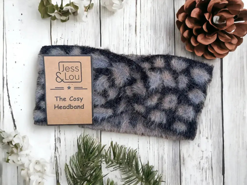 Jess & Lou - Cosy Animal Print Headband