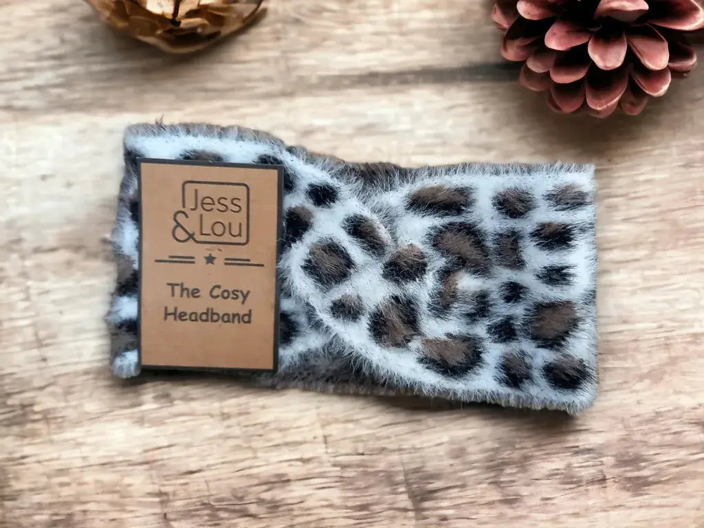 Jess & Lou - Cosy Animal Print Headband