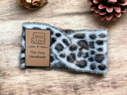 Jess & Lou - Cosy Animal Print Headband