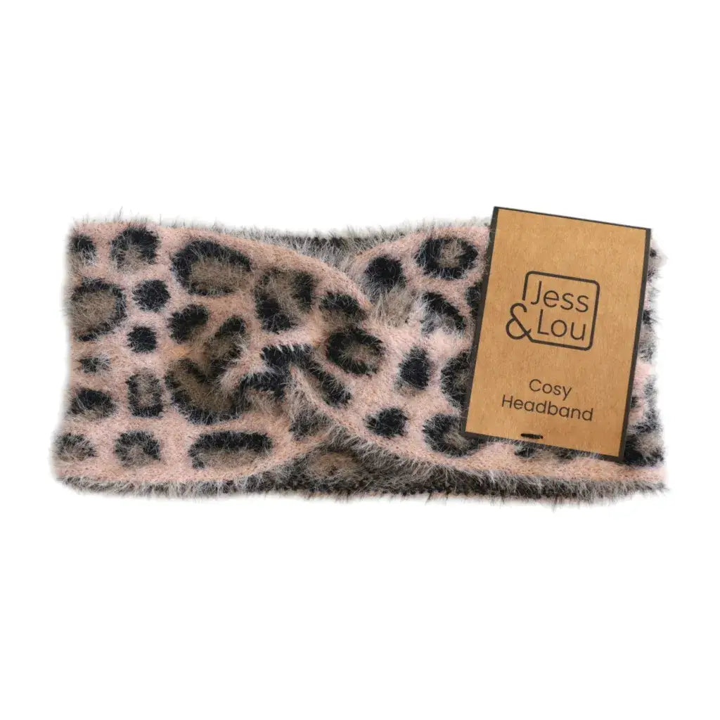 Jess & Lou - Cosy Animal Print Headband