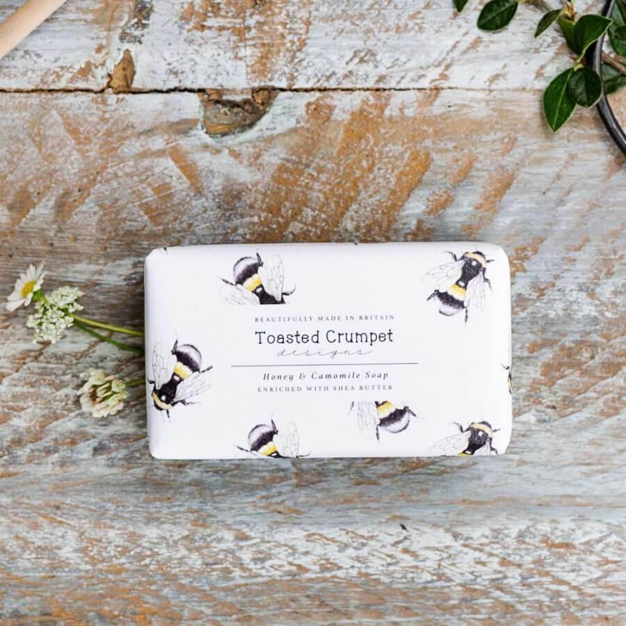 Honey & Camomile 'Bees' 190g Soap Bar