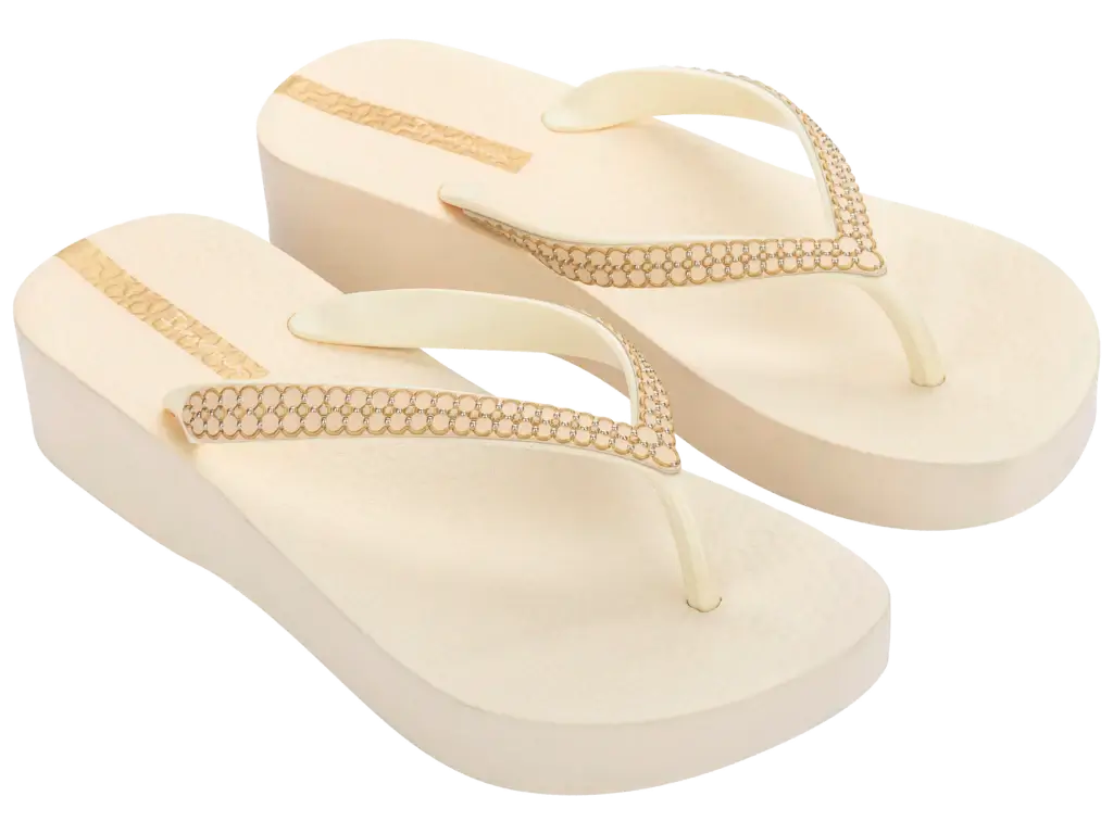 Ipanema - Mesh XI Platform Beige/Gold