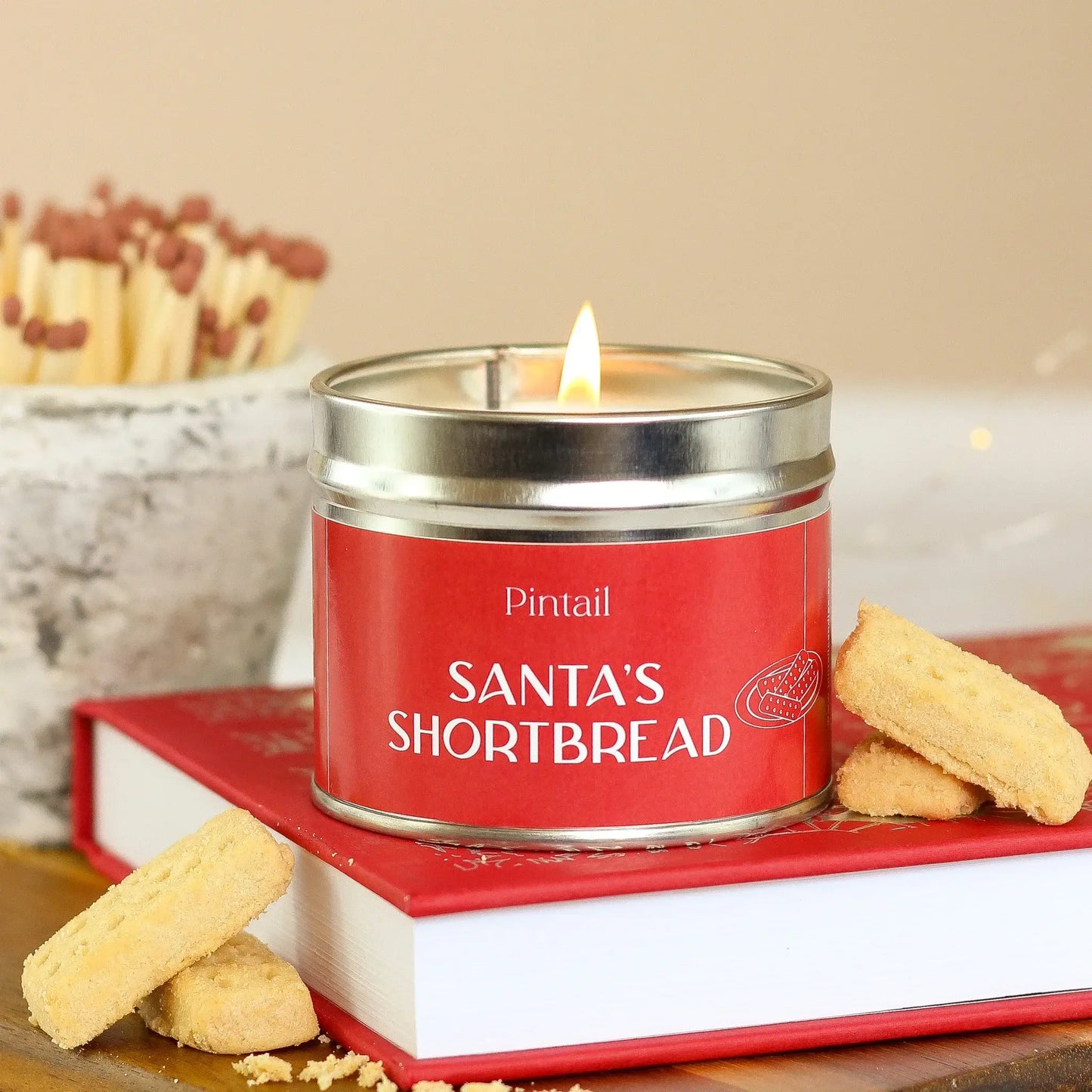 Pintail Candles - Santa’s Shortbread Classic Pot