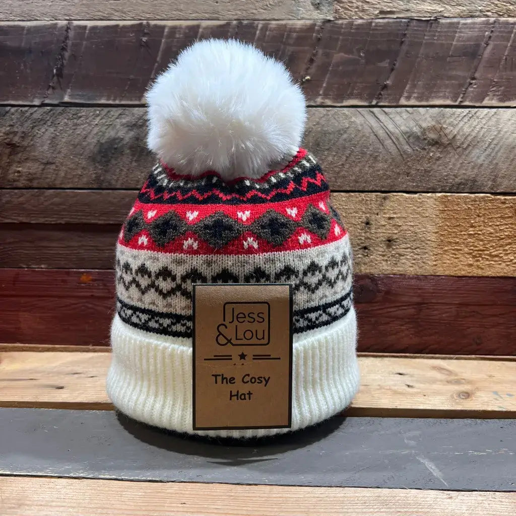 Jess & Lou - Unisex Nordic Cosy Bobble Hat